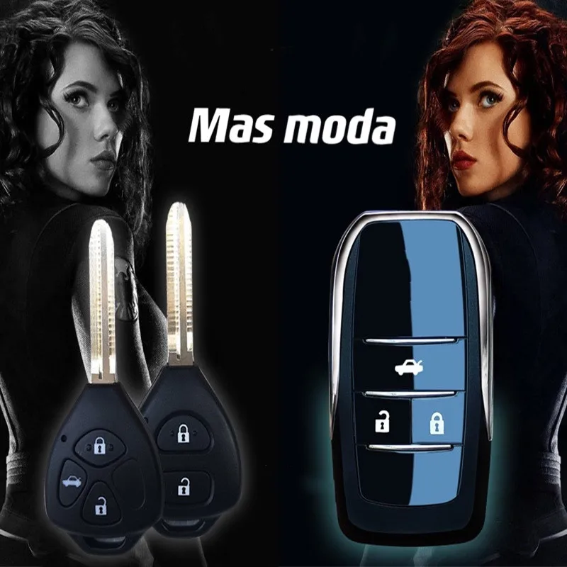 Чехол для дистанционного ключа от машины Toyota Camry 40 Corolla Scion RAV4 Avlon Reiz 4runner Avlo 3