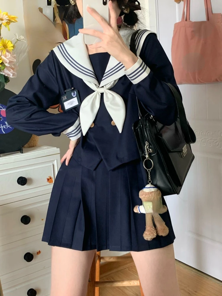 Симпатичные наряды JK в стиле преппи 2024 топ контрастных цветов пэчворк с бантом и