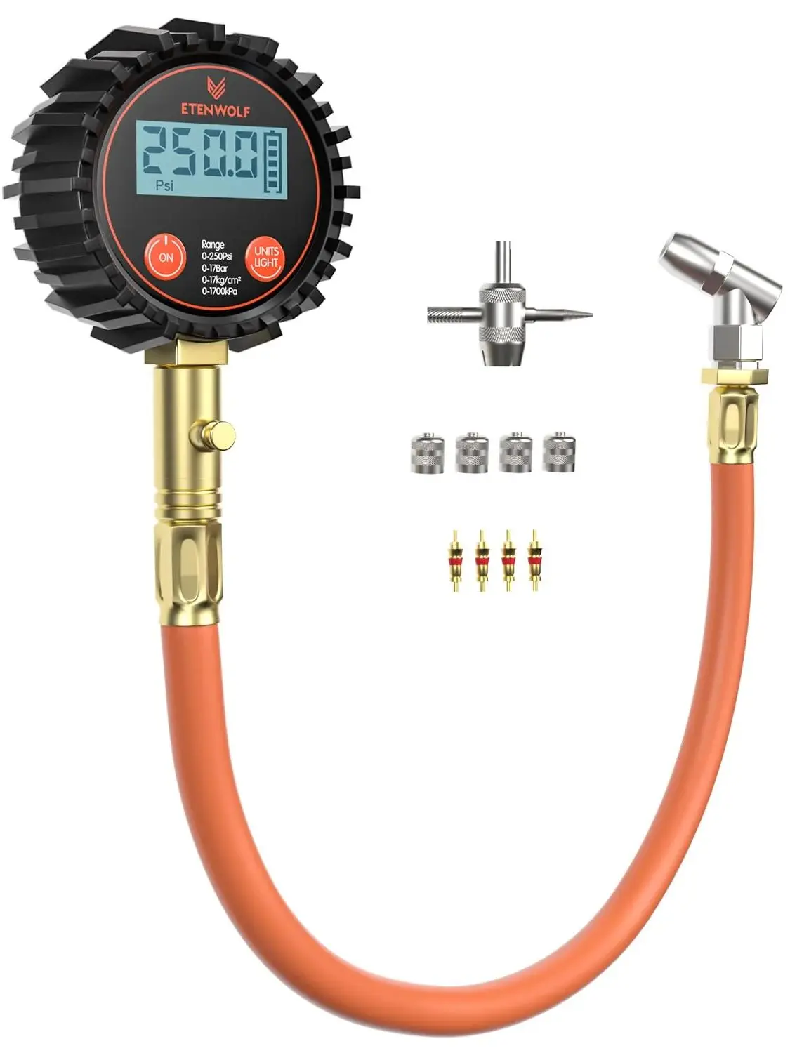 

ETENWOLF T400 Цифровой манометр для шин