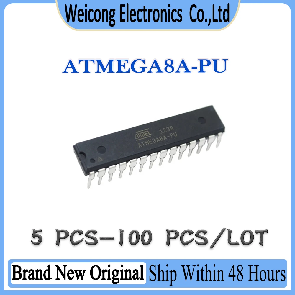 

100% Brand New Original ATMEGA8A-PU ATMEGA8A-P ATMEGA8A ATMEGA8 8A-PU ATMEGA ATMEG ATME ATM AT IC MCU Chip DIP-28