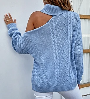 Рисунок 2 - Женский пуловер с открытыми плечами