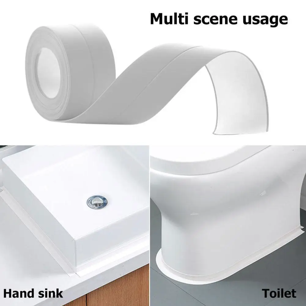 Водонепроницаемая самоклеящаяся лента из ПВХ для ванной и душа