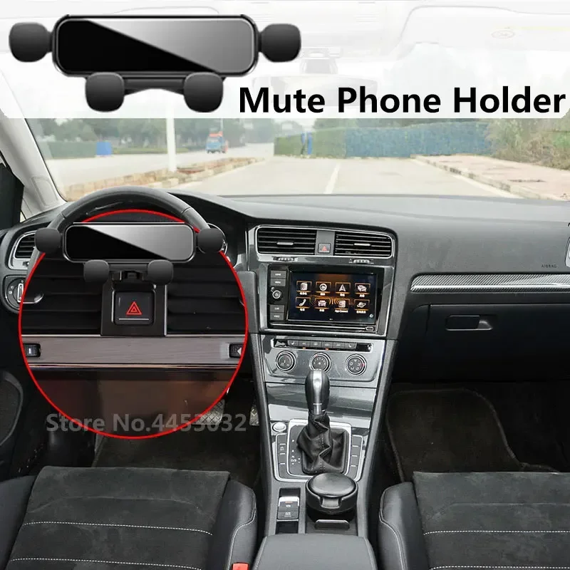 Держатель для автомобиля Volkswagen Golf 7 MK7 2014-2020 зеркальный гравитационный кронштейн