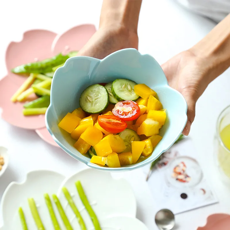 Японский сакура цвета слоновой кости с суповую тарелку производство Китай