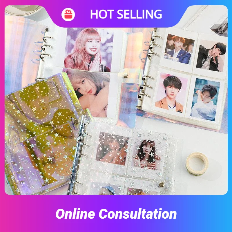 

3/5 Inch Photo Album For Cards Photocard Holder Baby Memories Collect Book Korea Sticker Album For Stamps Wedding Family Booklet