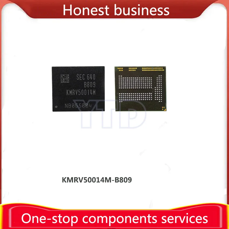 

KMRV50014M-B809 100% working 100% quality EMCP BGA 128G+4 chip mobile phone hard disk memory Computer storage KMRV50014M