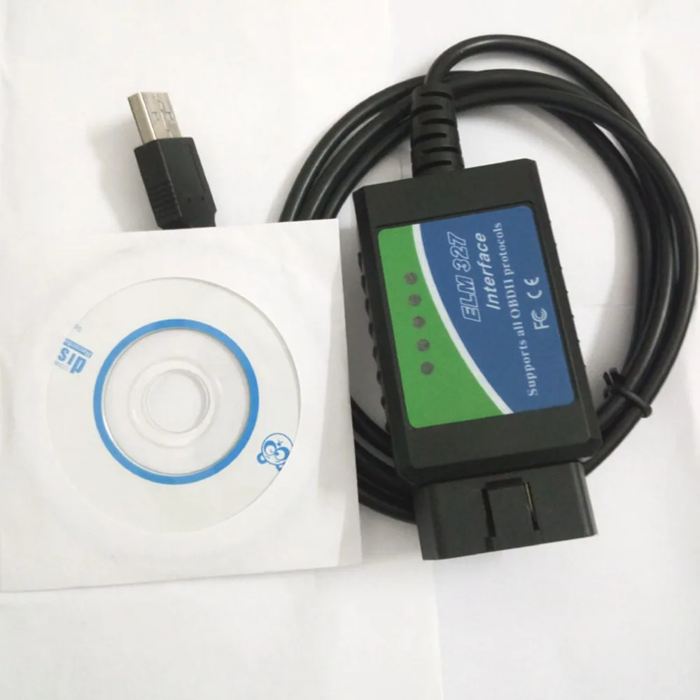 2024 ELM327 V1.5 USB OBD2 поддерживает OBD II протоколы Test ELM 327 версия 1 5 инструмент для