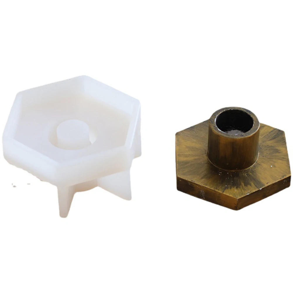 

Candle Holder Silicone Mould DIY Cement Taper Candle Holder Mould Candle Holder Combination Creative Design Ornaments Shapes