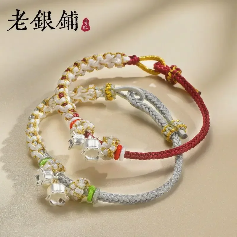 Регулируемая Лапка серебро 999 Suzuki браслет с орхидеями женская простая ручная