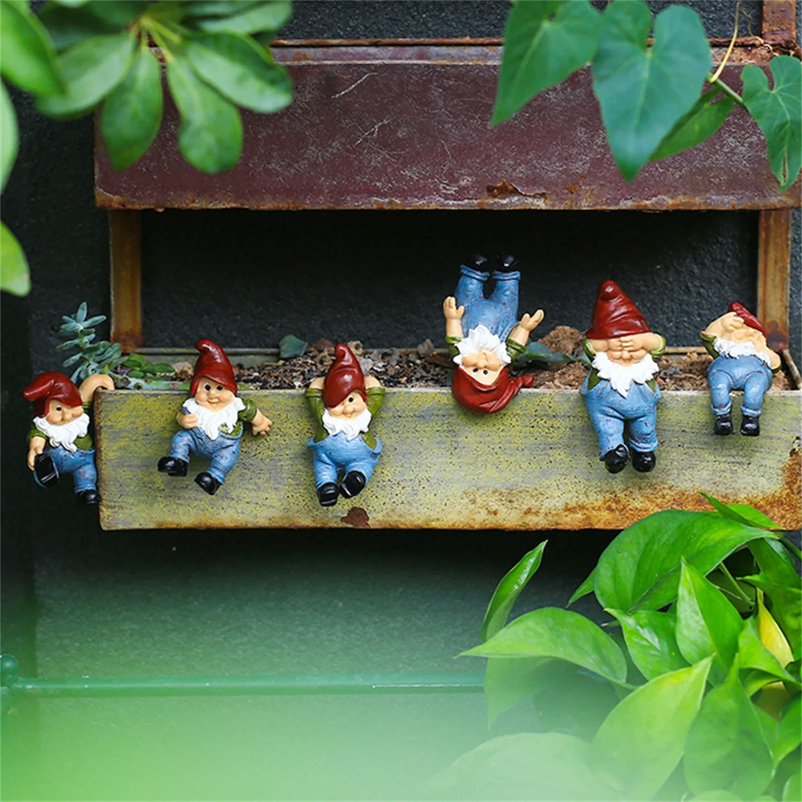 

Вечерние ринка Йога гномы карликовая Фея садовая статуя миниатюрный двор эльф кукла полимерный микро-пейзаж цветочный горшок фигурка укра...