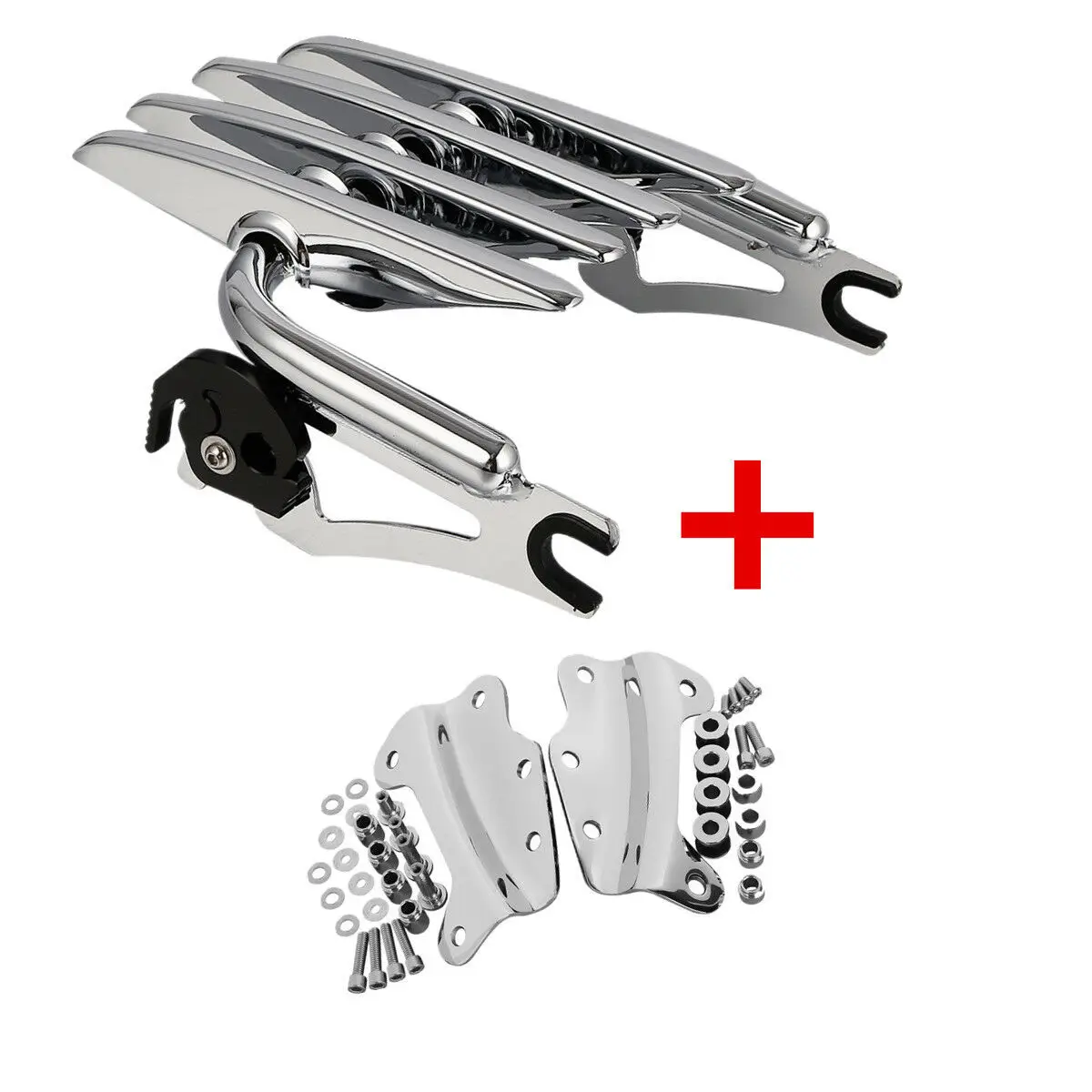 

Съемный багажник и 4-точечная док-станция для Harley Touring Road King Street Glide Road Glide 2014-2024, аксессуары для мотоциклов