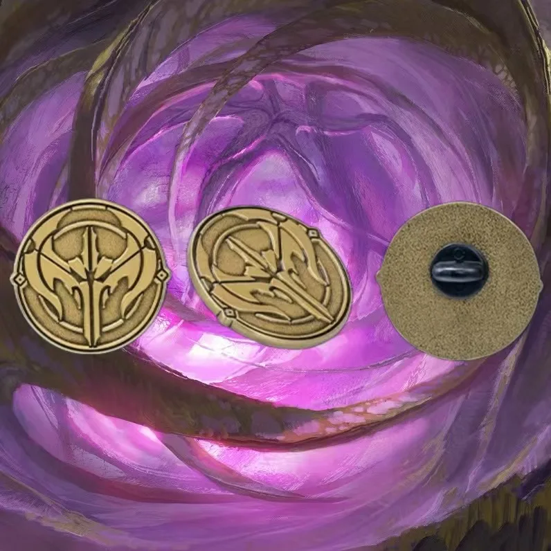 Noxus Ionia Zaun Piltover Demacia Shadow isles Bilgewater Regions значок на булавке оригинальная упаковка