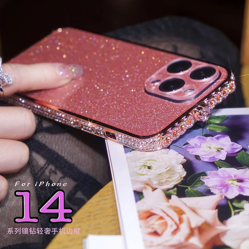 

Шикарный бриллиантовый чехол для Iphone 14, 13, 12, 11 Pro Max