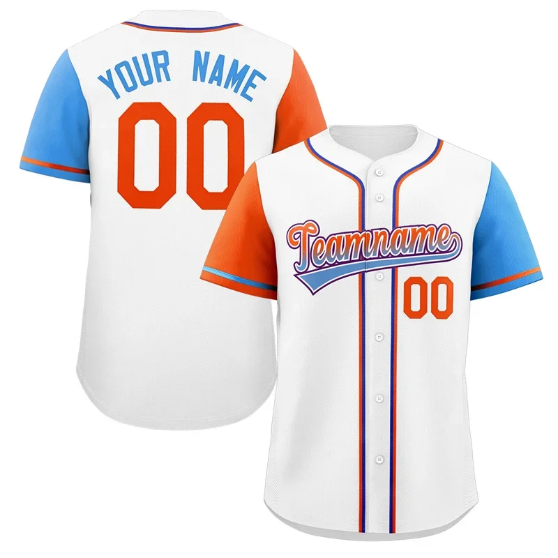 Фото Personalized Custom Baseball Raglan Jerseys Sports Shirts Printing Team Name Number Logo Player's Softball Game  Men №1
