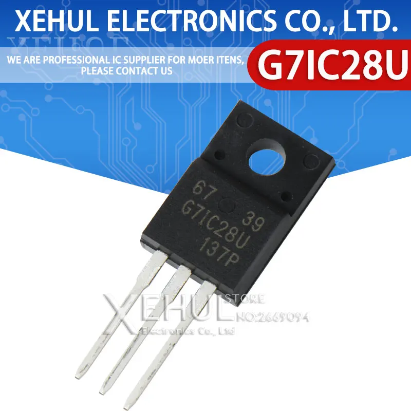 5/10/20/50 шт., прямой штекер IRG71C28U IRG7IC28U G7IC28U G71C28U 25A600V TO-220