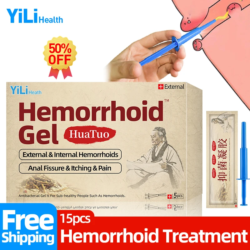 

Лечение геморроя, гель Huatuo, внутреннее и внешнее Смешанное Лечение геморроя, лечение зуда при анальной трещине