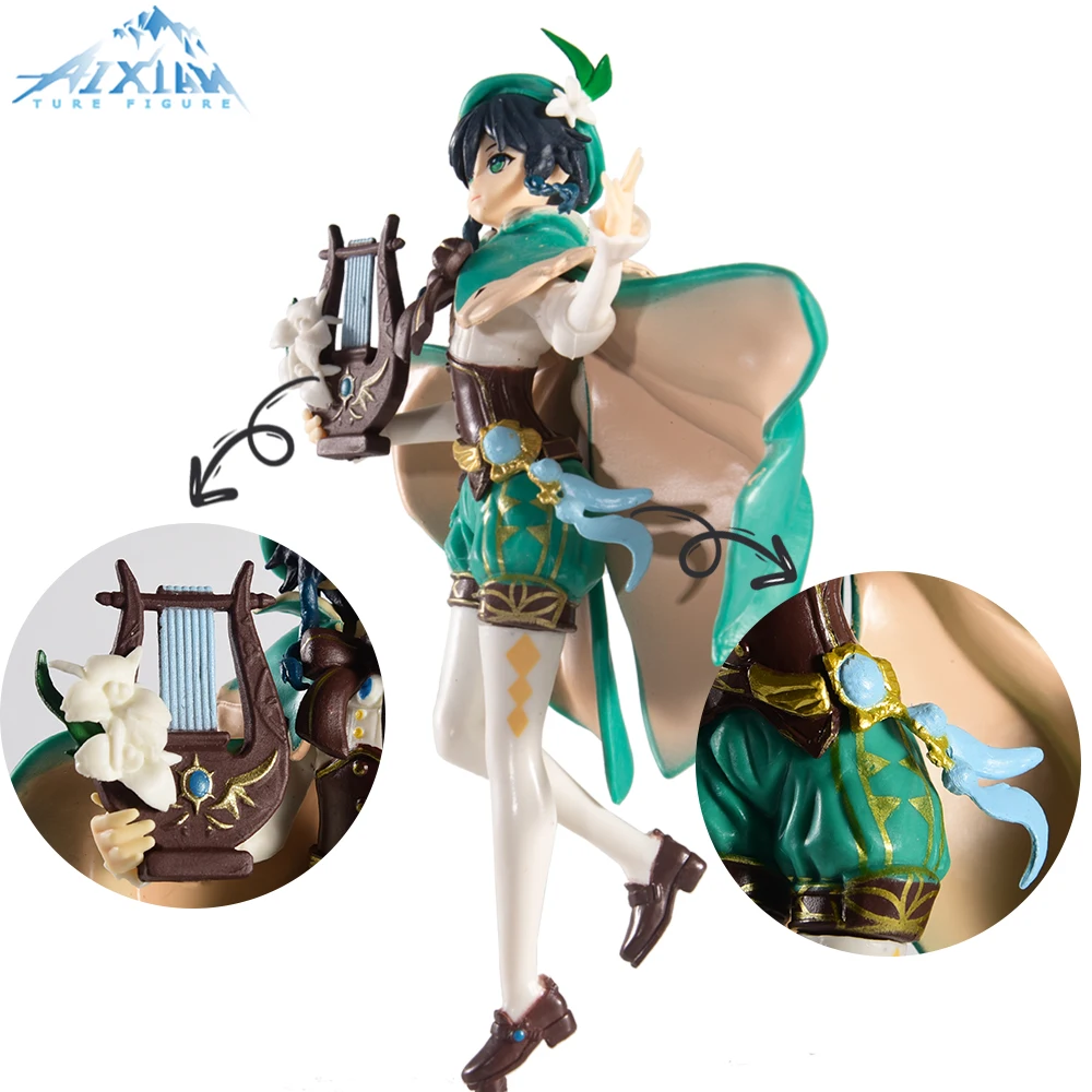 

19cm Genshin Impact Venti Figure Yae Miko Barbatos PVC Action Figure Sexy Girl Figurine Venti Toys Collection Model Doll Gifts