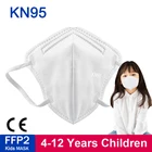 KN95 Детские маски FFP2 KN95 Детские маски защитные маски PM2.5 5-слойные фильтры для мальчиков и девочек Маска Защитная маска для лица маски