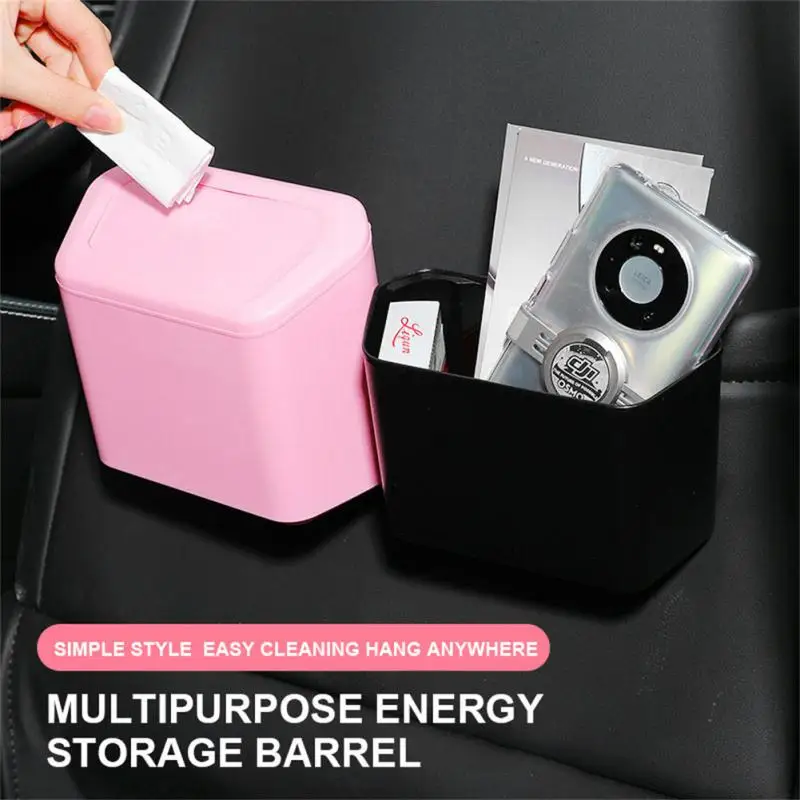 Автомобильный мусорный бак подвесной чехол для мусора пылесборник ящик хранения