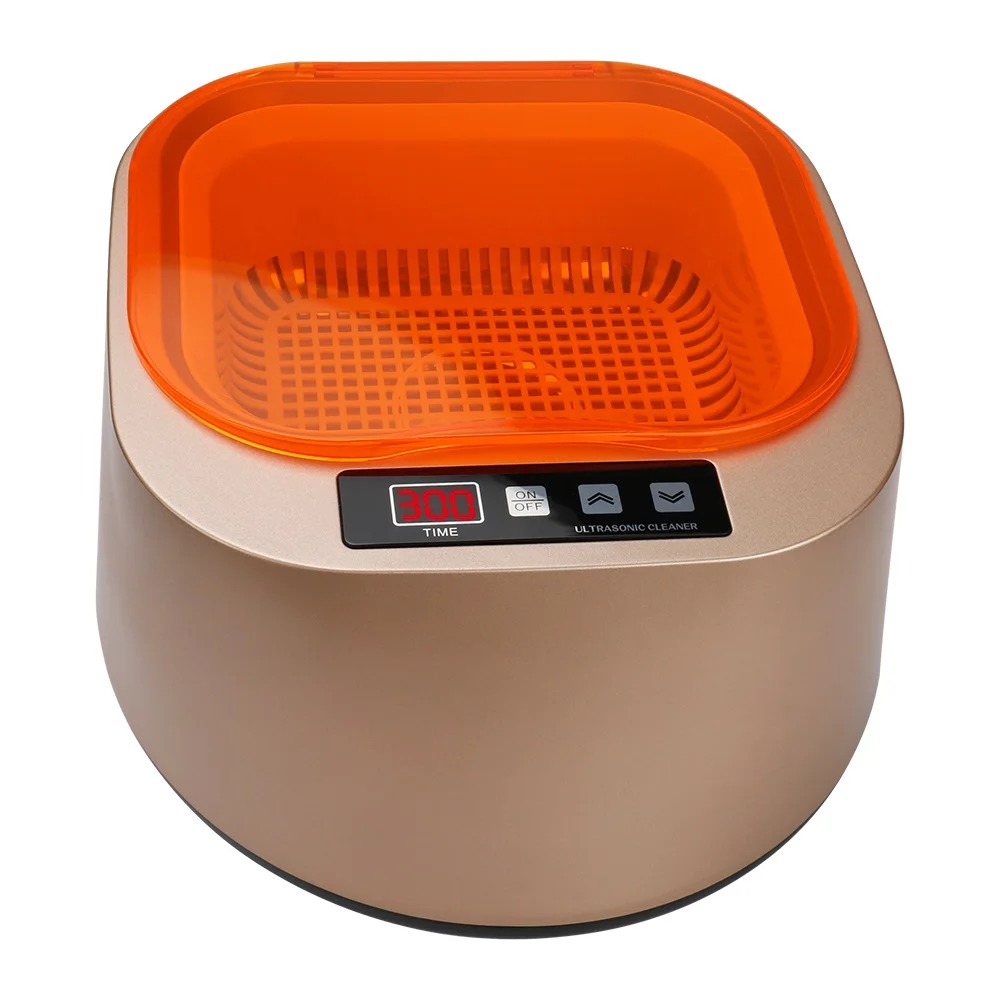 

Low Noise Small Ultrasonic Cleaning Machine With with Basket for Cleaning Jewelry Rings Watches Retainer Earrings Necklaces
