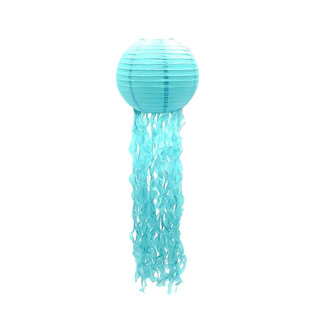 Бумажные фонари в виде медуз