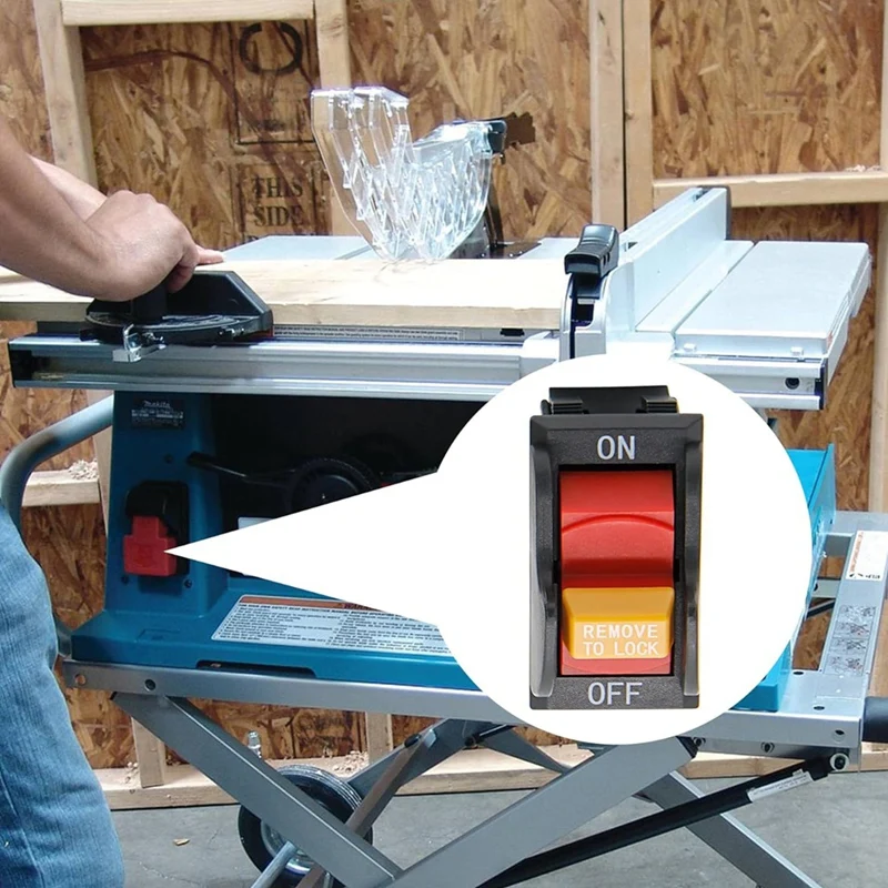 SW7B Тумблер включения-выключения 2-контактный для настольных пил Delta/Ryobi