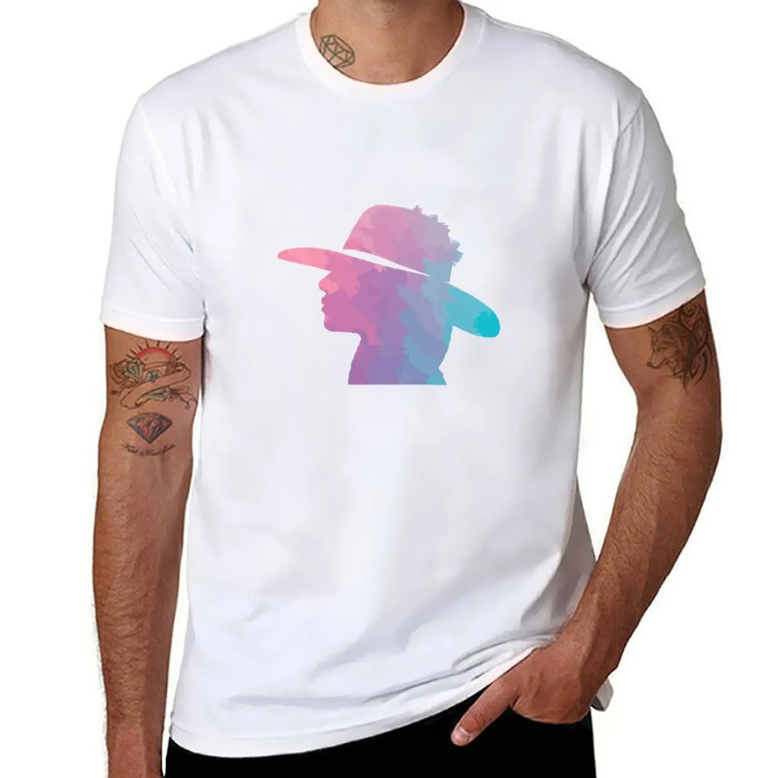 Фото Lady Gaga - Joanne (Pastel Paint) T-Shirt t shirt personalised man t shirt designer T-Shirt №1