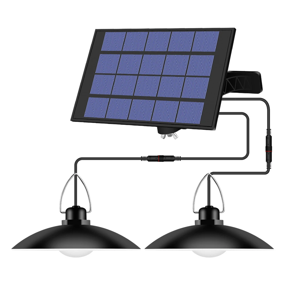 Solar pendant lamp Led Solar lamp Waterproof outdoor garden pendant lamp Garage garden cabin
