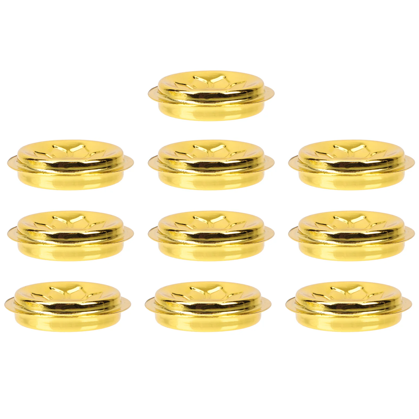 

10 Pcs Exquisite Butter Lamp Floating Holders Oil Lamp Holder Enshrine Supplies