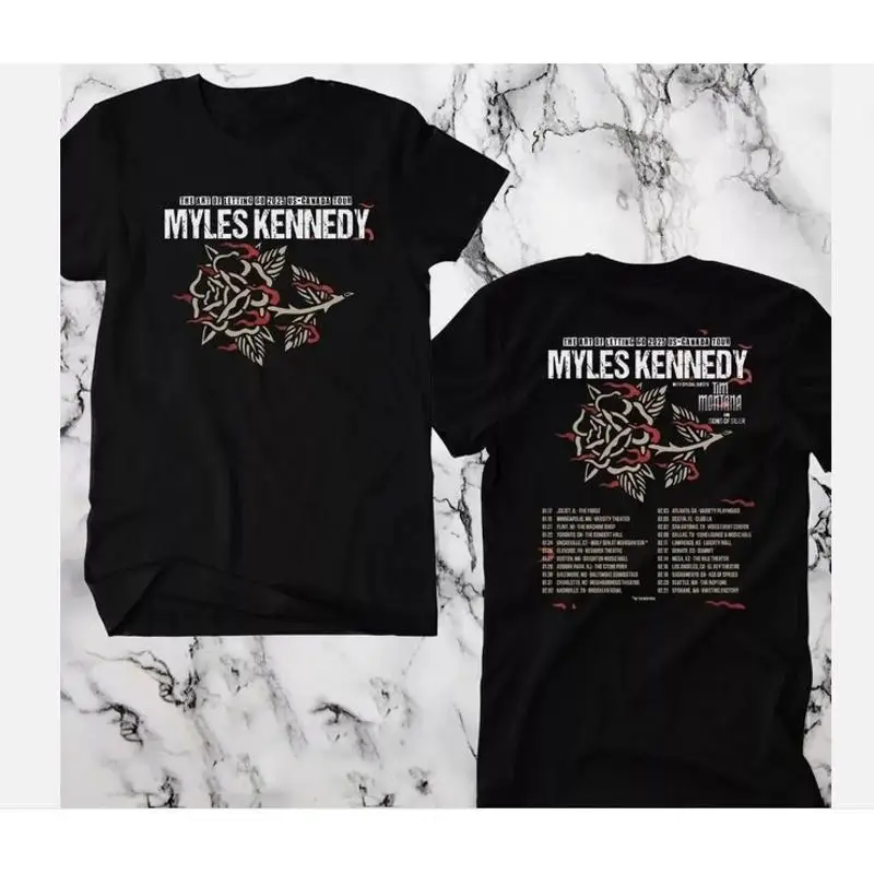 Фото Футболка MYLES KENNEDY THE ART OF LETTING GO NA TOUR 2025 MYLES KENNEDY №1