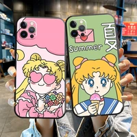 sailor moon bandai phone case for iphone 11 12 13 pro max 6 6s 7 8 plus xs 12 13 mini x xr se 2020 5 japan anime funda cover