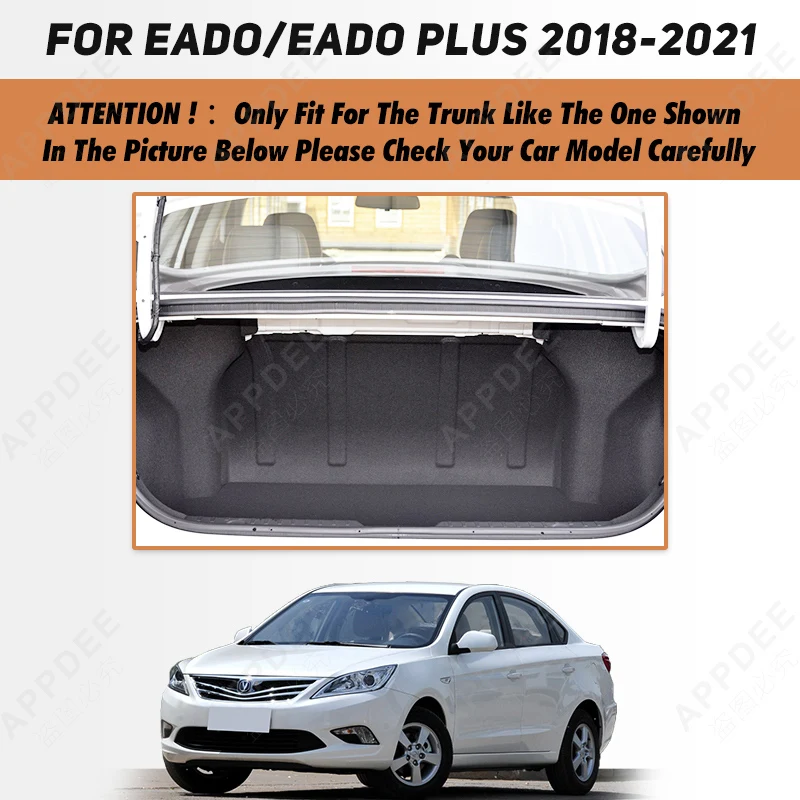 Коврик в багажник автомобиля для Changan EADO/EADO Plus 2018 2019 2020 2021 автомобильные