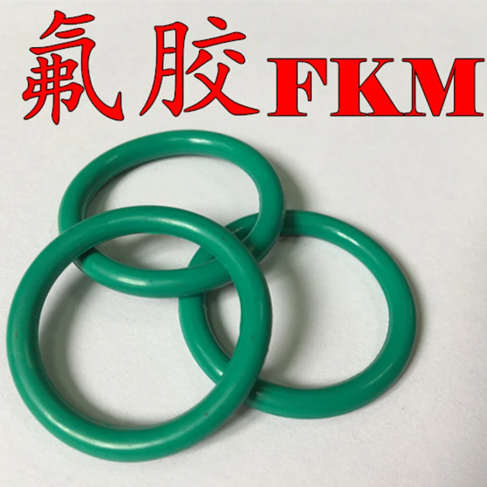

FKM Fluorine Rubber O-Ring Sealing Ring OD 3.5/4/5/5.5/6/6.5/7/7.5/8/8.5*Wire Diameter 1mm Oil Seal Gasket 10pcs