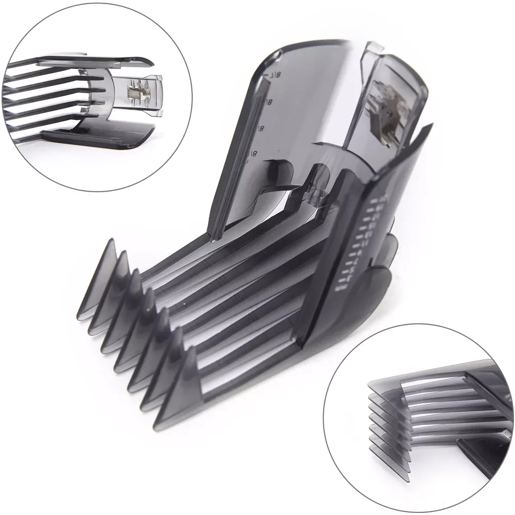 

NEW Sale Black Hair Clippers Beard Trimmer Comb Attachment For Philips QC5130 QC5105 QC5115 QC5120 QC5125 QC5135