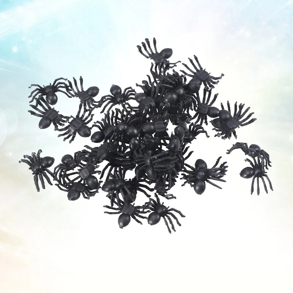 

100PCS Spider Toys Spider Prop Spiders for Party Gift Party Favors Trick Toys Kids Toddlers Bugs