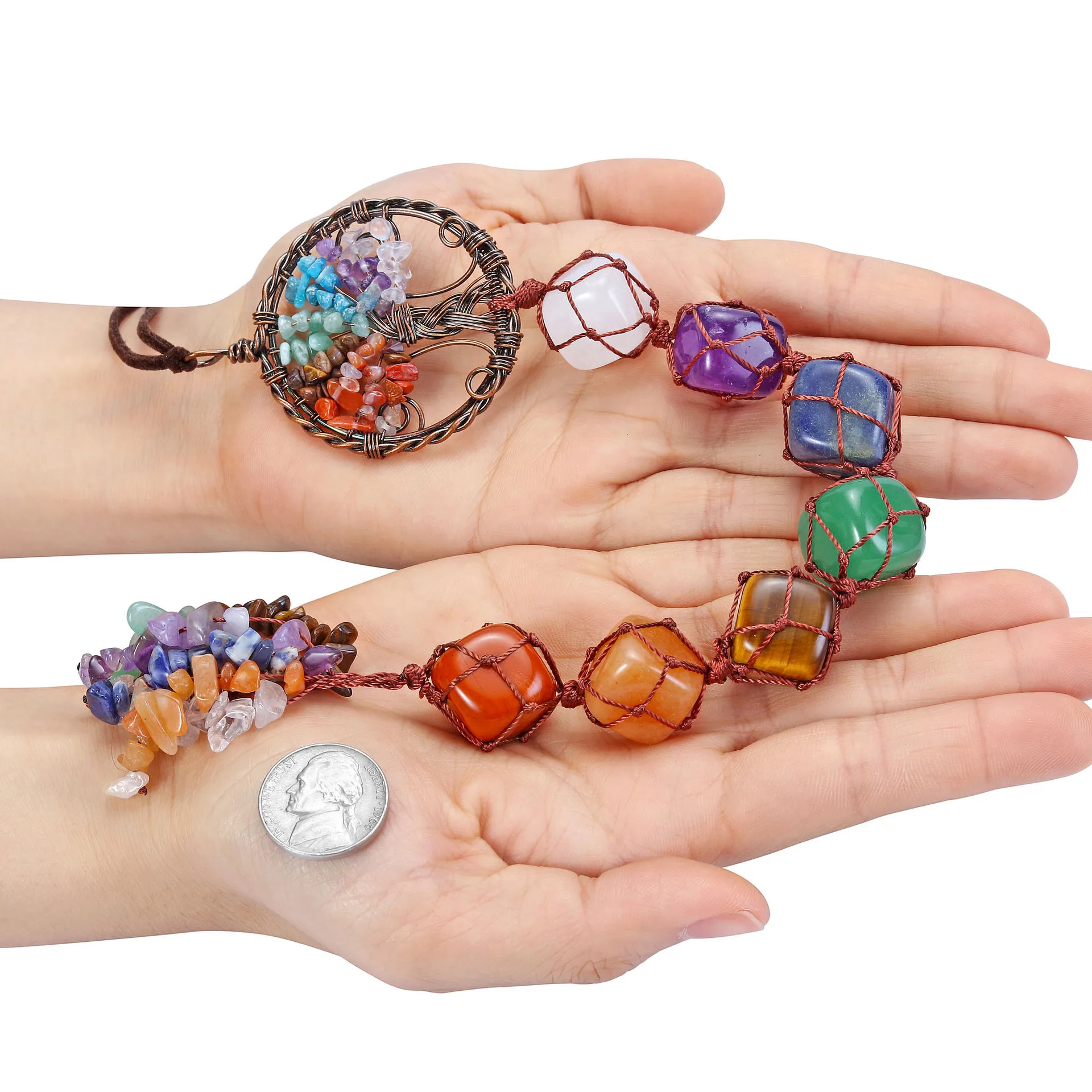 Натуральное кристаллическое дерево жизни из розового кварца, удачный кусочек агата, минеральный гравий, исцеляющий Рейки, Фэн-Шуй, приносящий богатство и удачу, предмет декора для дома.