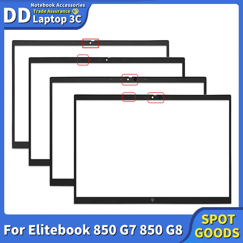 

New Laptop Front Bezel Cover With Camera For HP EliteBook 850 G7 850 G8 M05256-001 M14249-001 Notebook Replacement Shell