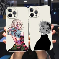soft white tpu case for iphone 13 xr x xs 12 11 pro max 7 8 plus se 2020 12 13 mini anime tokyo ghoul japan suave cover coque