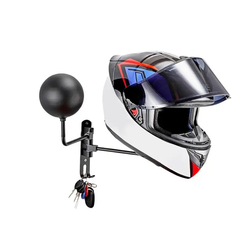 

Motorcycle Hat Rack 180 Wall Mount Motorcycle Garage Storage Rack Motorcycle Hat Rack With 2 Hooks Cap Hanger For Bike Coats