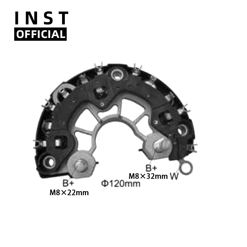 

ALTERNATOR GENERATORS RECTIFIER BRIDGE FOR BR244 F00M123227 F00M123244 F00M123201 RB-116H 0124225010 0124315001 012431500