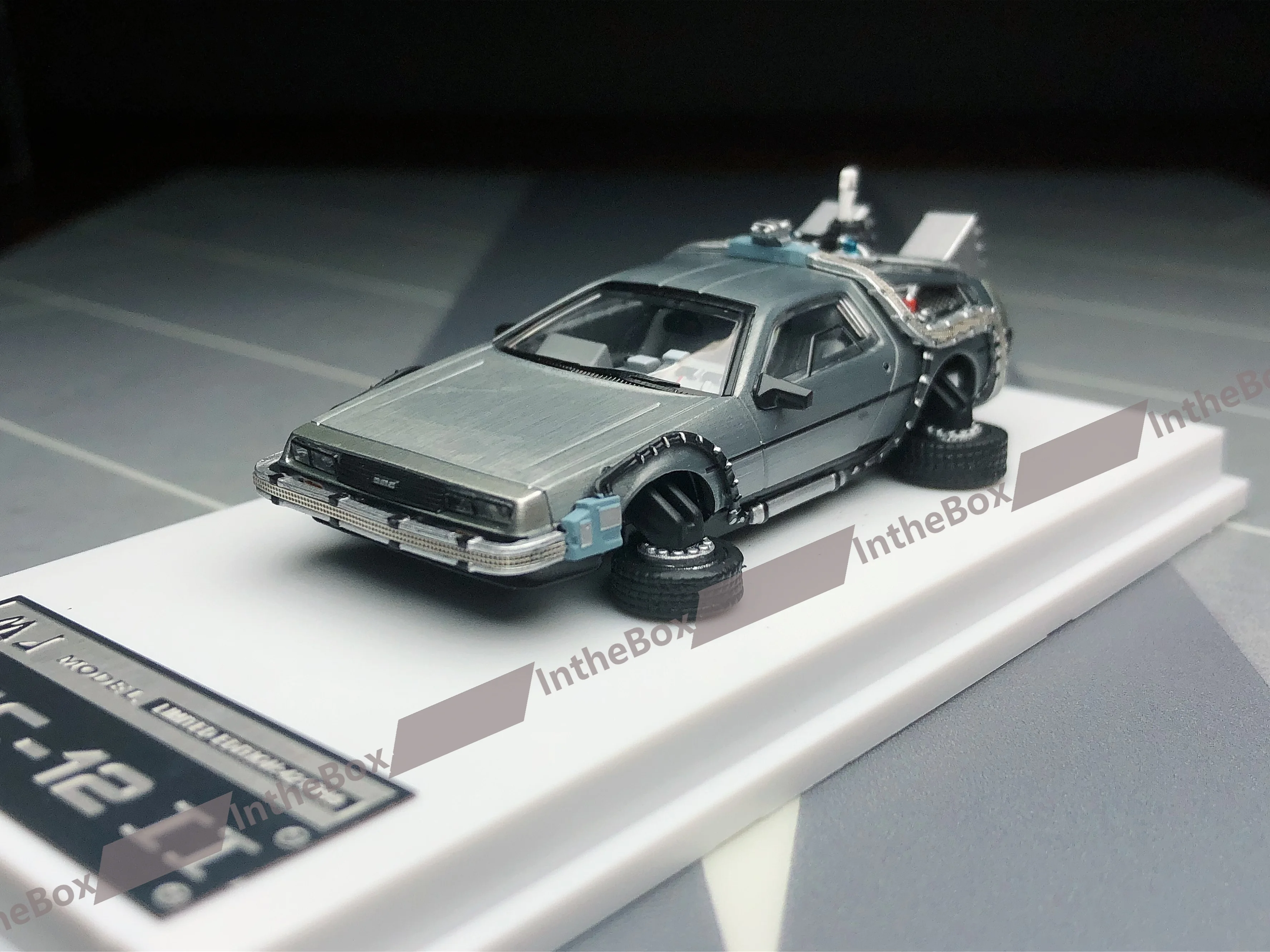 MJ 1/64 Назад в будущее (первая 1-3) машина времени Delorean литые модели автомобилей