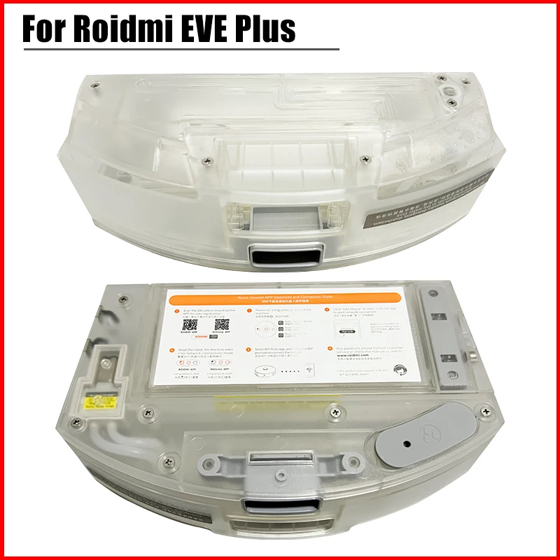 For ROIDMI EVE Plus Robot Vacuum Cleaner Spare Parts Electric Control Dust Box Water Tank Accessories (with filter element)