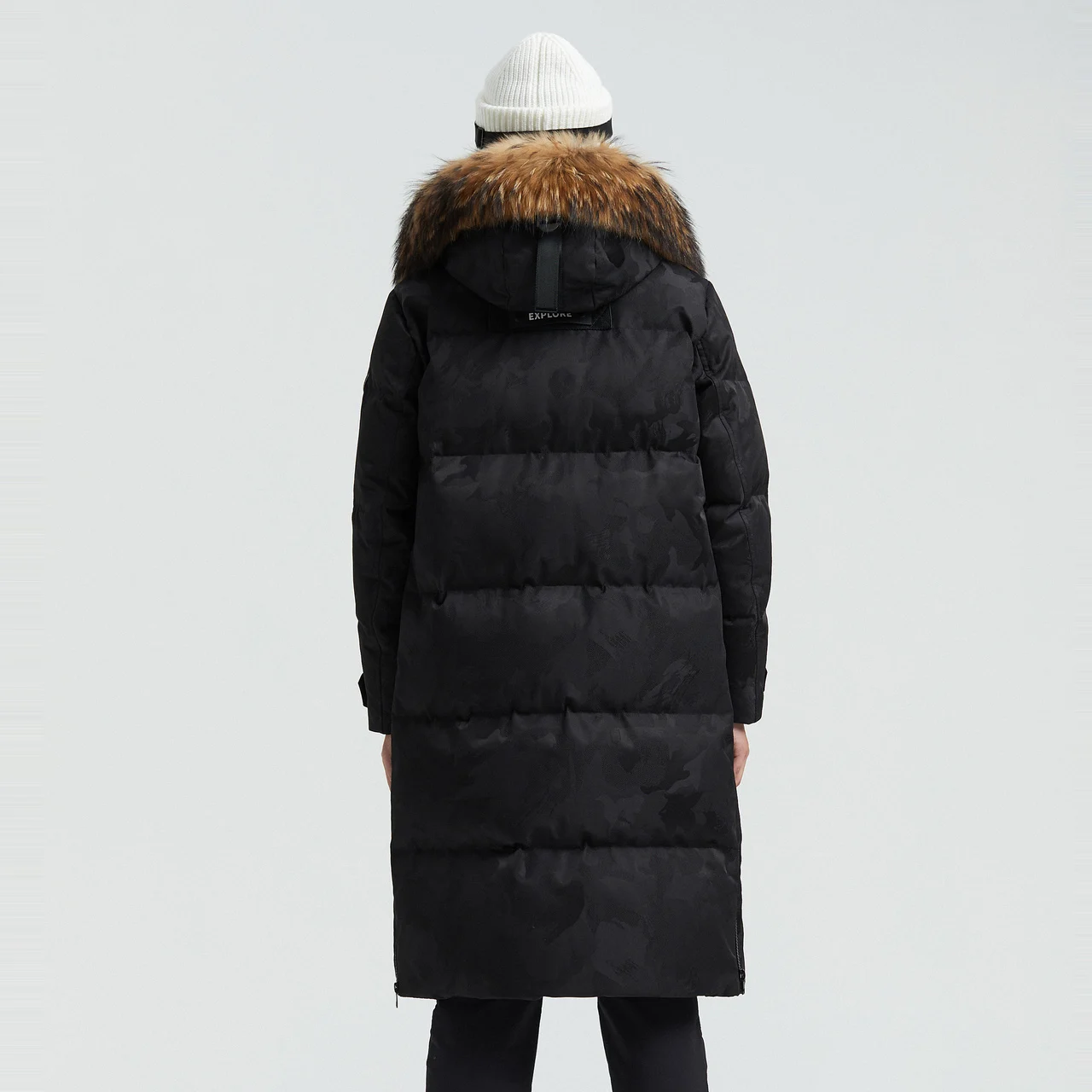 BOSIDENG очень холодная куртка зимняя на 90% гусином пуху мужская куртка-пуховик