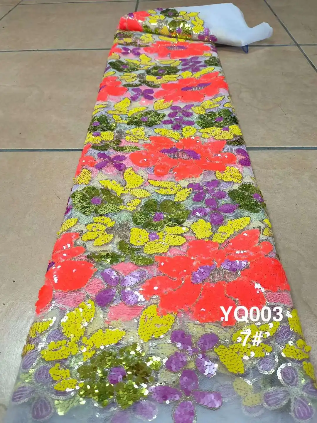 

Высококачественное кружево с блестками, цветные блестки, вышивка, французская сетка, Африканское цветное кружево с блестками для вечерних платьев