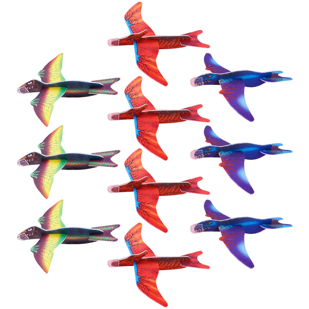 

48 Pcs Dinosaur Plane Toy Aircraft Classroom Toys Fly Travel Toys For Kidsssss Kids Eva Gliders Travel