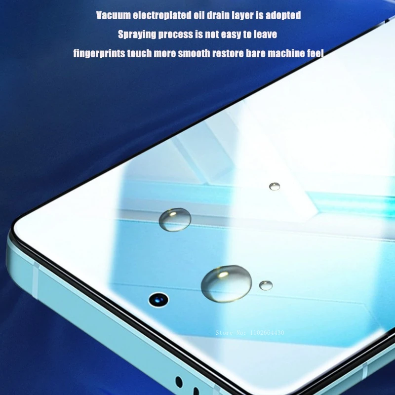 4 шт. закаленное стекло высокой четкости с защитой от синего света для VIVO IQOO 7 9 10 11