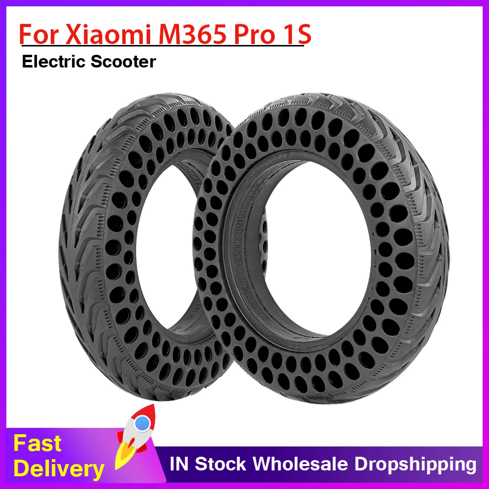

10inch 10x2.0 Honeycomb Puncture Proof Solid Tire Electric Scooter for Xiaomi Mi3 M365 Pro Pro2 1S Universal Non-Pneumatic Tires