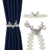elk pearl elastically stretchable curtain clip decor curtains holders tieback buckle curtain tieback room accessories modern