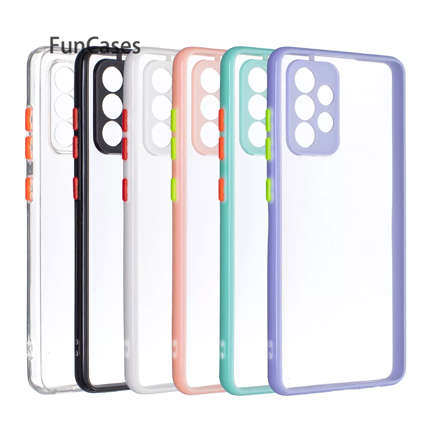

Luxury Phone Cases For Samsung A50 Casa Mobile Galaxy A50S A30S A505 S20 Lite A52 Ultra A71 A72 Fan Edition Plus A51 FE PC Shell
