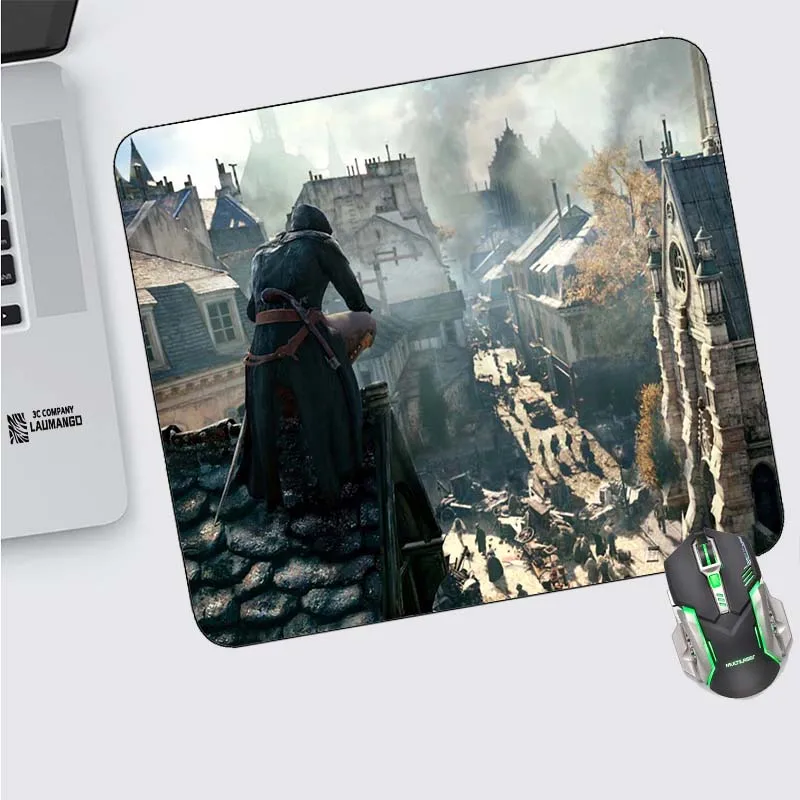 

Коврик для клавиатуры «Assassin's Creed», резиновый мат для мыши для девочек и ноутбуков, аксессуары для ПК, настольные протекторы, коврик для мыши ...